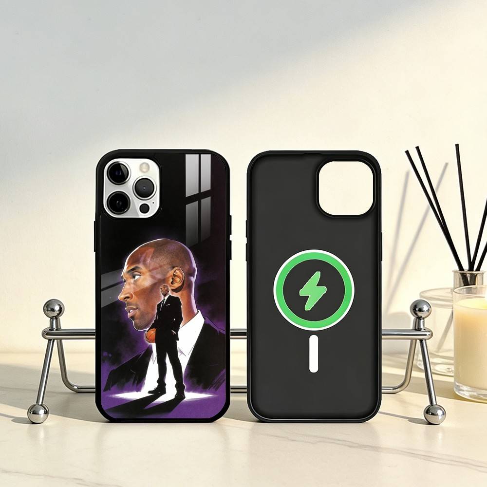 

Basketball K-Kobe B-Bryant 24 Phone Case For iPhone17,16,15,14,13,12,11 Plus,Pro Max Magnetic For Magsafe Wireless Charging iPhone14Plus
