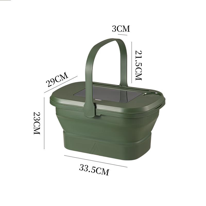 Portable Folding Outdoor Picnic Basket