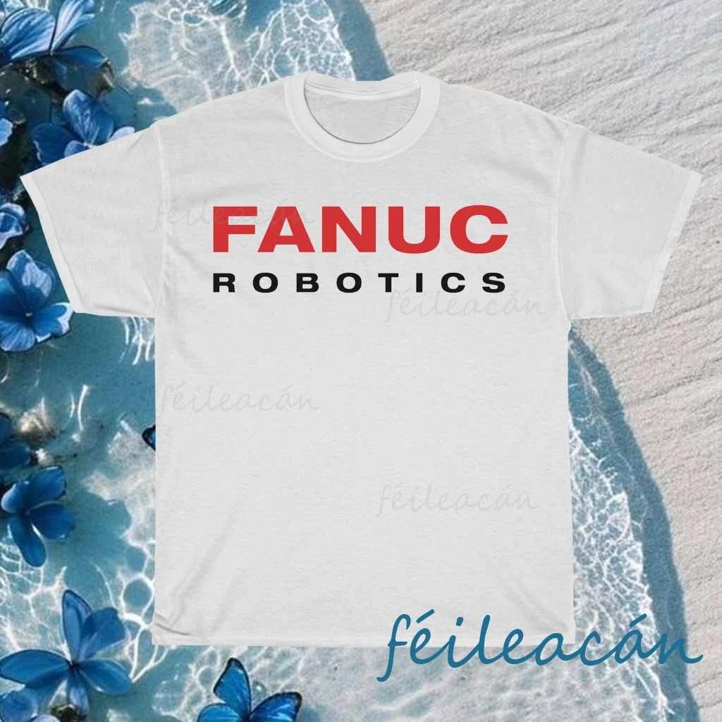 New Shirt Fanuc Robotics American Logo American T-Shirt Funny Size S to 5XL