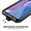 Luxury Shockproof Doom Armor Case for Samsung S23 S22 S21 S20 Ultra S10 S9 S8Plus S10E Heavy Duty Cove for Galaxy Note20 Note10 9 8