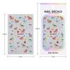 Cute Cartoon Colorful Stylish Horse Nail Art Sticker Self Adhesive Manicure Decal Nail Sticker Manicure Decoration For Girls