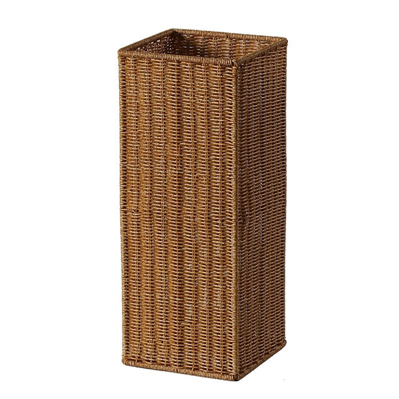 Umbrella Stand with Drip Tray, Small Square Rain Holder, Long Handle Umbrella Organizer, Home Hallway Storage Rack