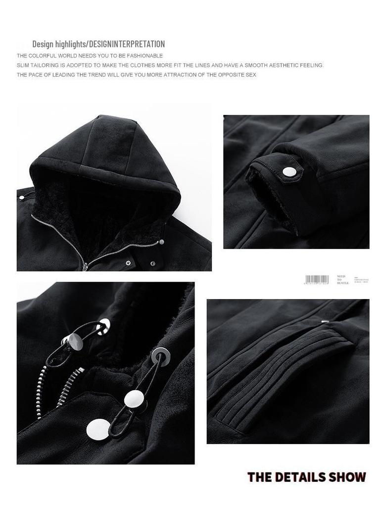 Omkeerbare Casual Katoenen Jas - Unisex Losse Pasvorm voor Herfst/Winter