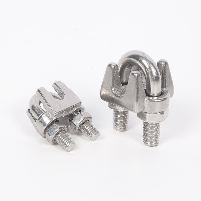 304 Stainless Steel U-Shaped Wire Rope Fastener Buckle M3