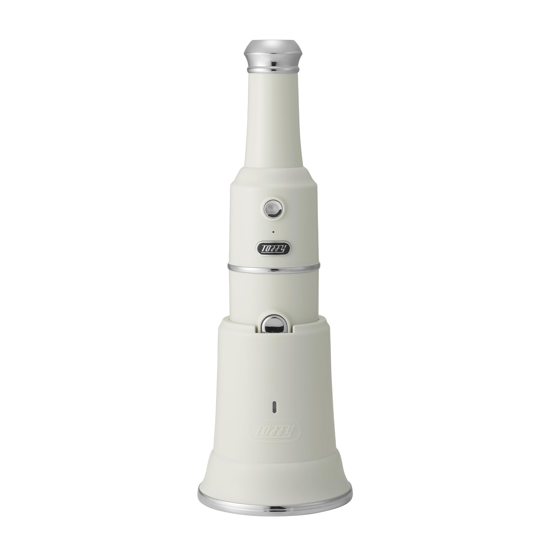 

Cordless Stick Cleaner Rechargeable Powerful Suction Dedicated charging included Easy to clean Retro Cute Stylish [Toffy] HW-VC2 stand/nozzle HW-VC2