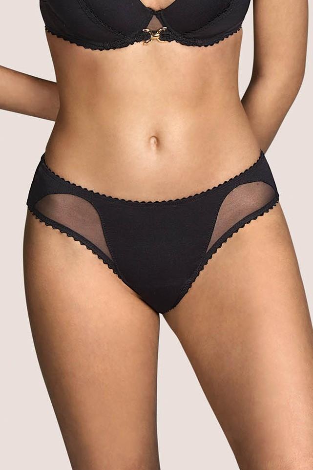 

Трусики сліп Andres Sarda (92161) 2(S) прозорий колір чорний