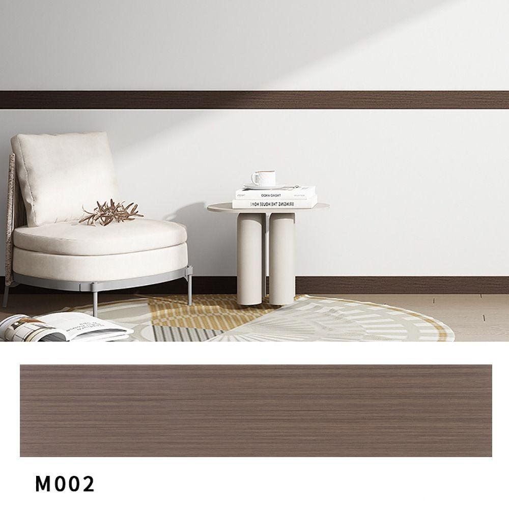 Self Adhesive Floor Tile Sticker Windowsill Corner Wallpaper Home Decor Skirting Line