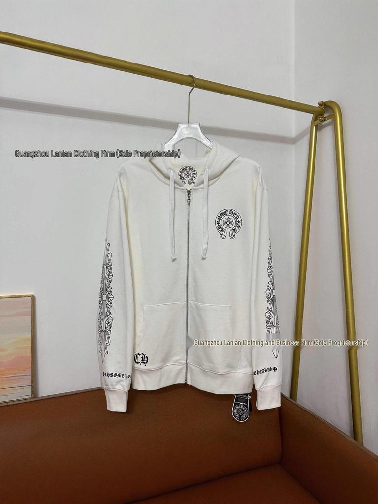 Europäischer Trend CH25 Kapuzenpullover mit Reißverschluss: Einfacher Klassiker für Herbst/Winter