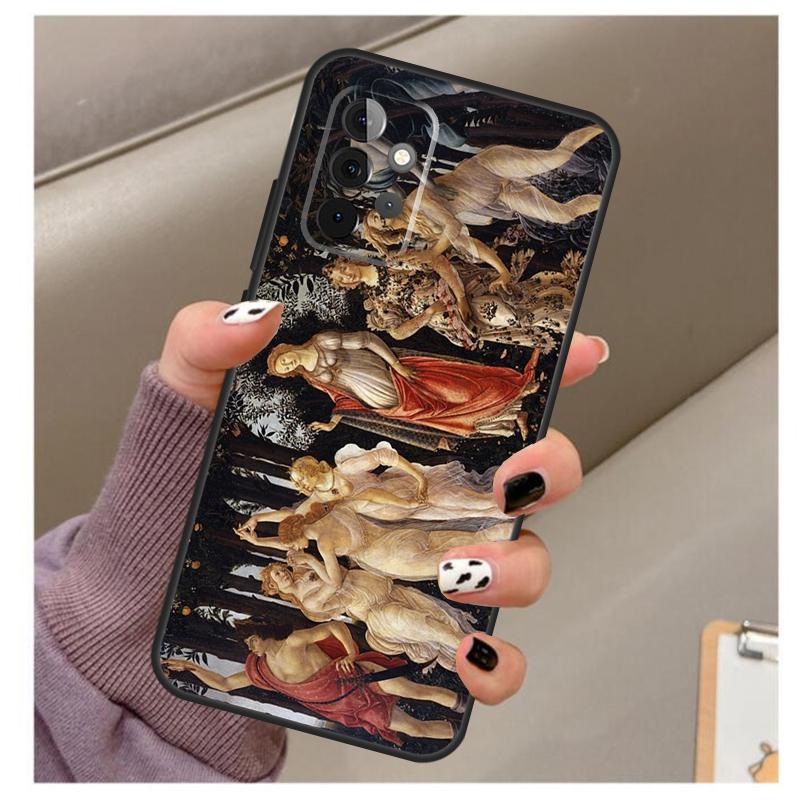 Renaissance art Painting Case For Samsung Galaxy A32 A52 A12 A22 A16 A26 A36 A56 A06 A55 A35 A15 A54 A34 A14 A13 A53