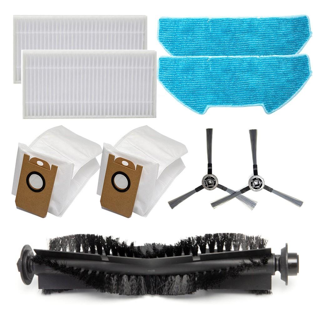 Replacement Filter Kit Robot Vacuum Accessories Efficient Side Brushes