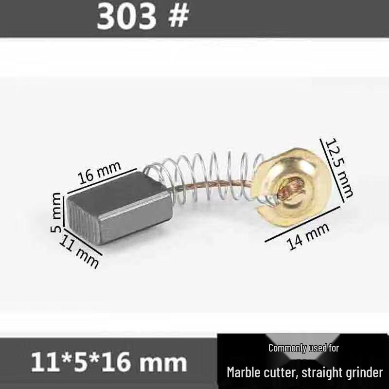 Universal Carbon Brushes for Power Tools: Drills, Angle Grinders, Cutting & Sawing Machines