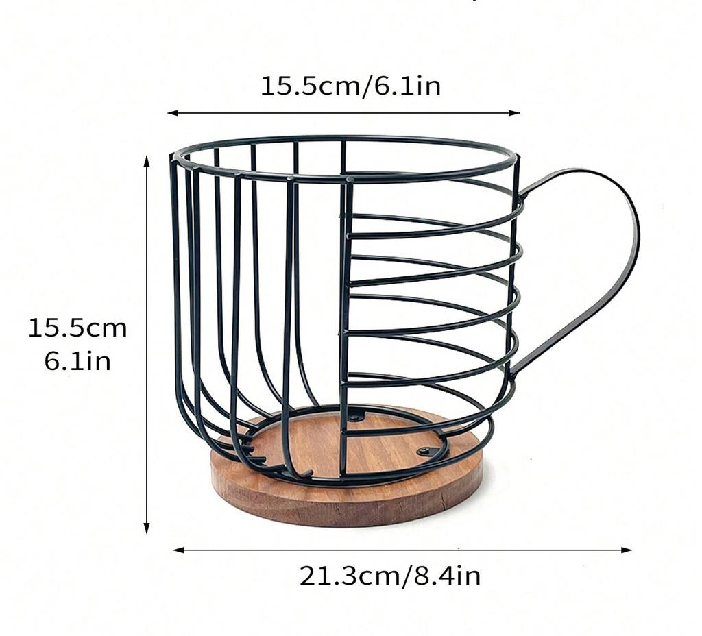 Držáky na kávové kapsle Leeseph na pult, moderní dekorace na kávový košík na kuchyňskou linku, držáky na espresso kapsle, kávové příslušenství