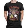 FNAF At Freddys T Shirts for Men Pure Cotton Humor T-Shirt Crewneck Tees Short Sleeve Tops Plus Size