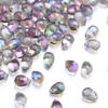 50pcs Water Drop Shape Crystal Beads 9.5x14mm Glass Loose Beads For Jewelry Making DIY Bracelets Necklace Earrings Accessories