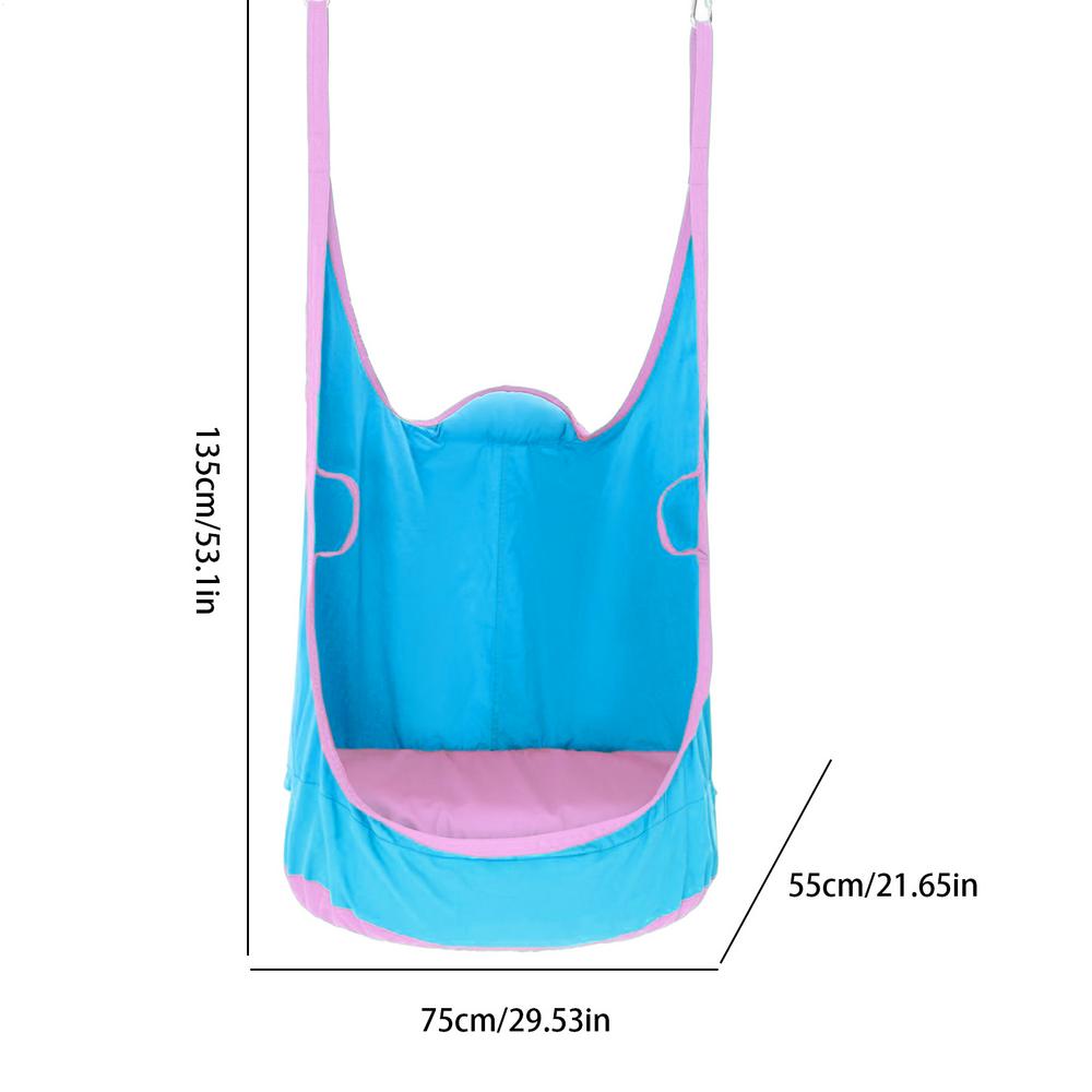 Kids Pod Swing Seat Bag Sensory Swings Kids Pod Swing Seat Portable Hammock Chair Inflatable Hammock Swing With Cushion