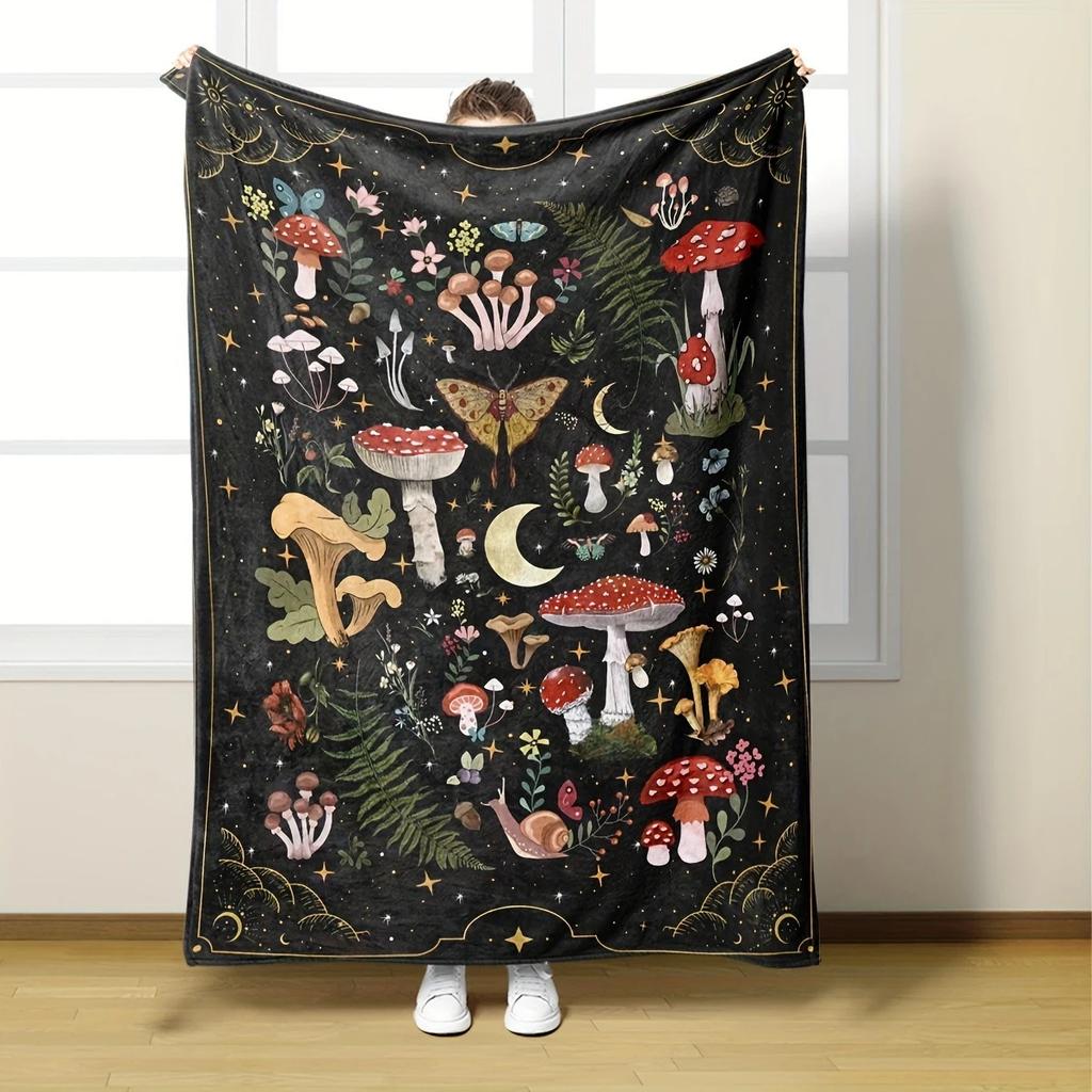 Flannel blanket, thickened blanket, air-conditioned nap blanket