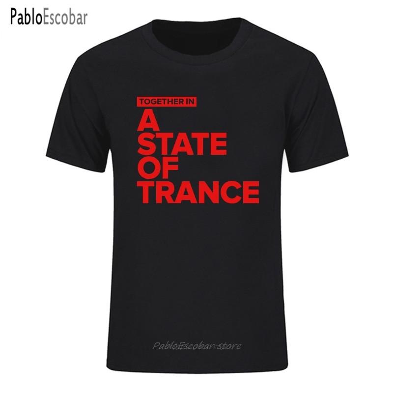 NEU Together In A State of Trance Unisex T-Shirt Armin Van Buuren Hip Hop T-Shirts Unisex Baumwolle Kurzarm Streetwear Unisex T-Shirt Homme