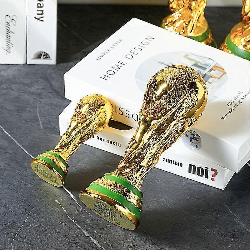 2022 Qatar World Cup Football Trophy Model 36CM Soccer Fan Souvenir Gift for Him