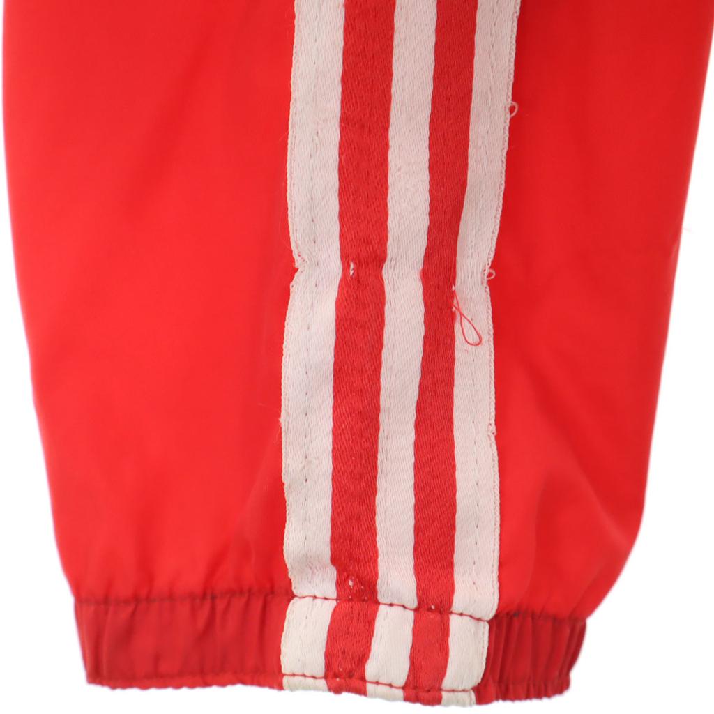 Adidas 70s Vintage Trefoil Logo Windbreaker 180 Red Men's Used