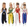 30cm Doll Set 1/6 Female Doll with Casual Sportswear Suit Girls Dress Up Toy Gift