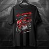 Honda Herren und Damen T-Shirt Honda CBR1000RR Sommer Motorrad T-Shirt Racing Kurzarm Frühling Radfahren Offroad Mode Oberteil