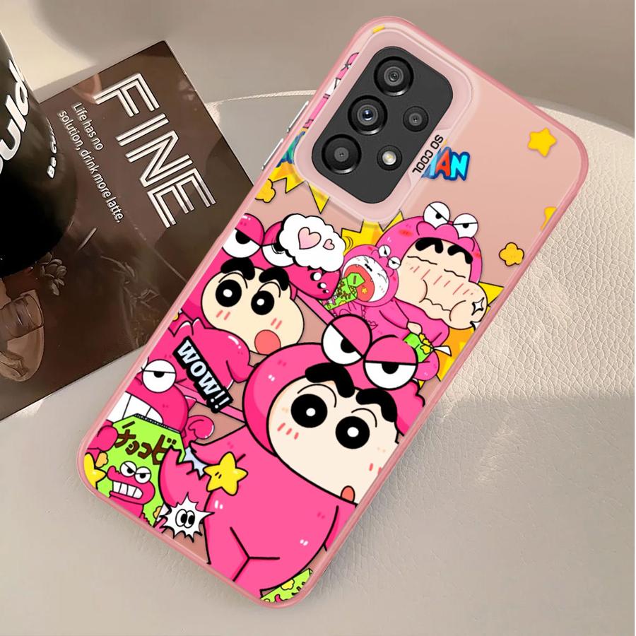 Phone Cover Case for Samsung Galaxy A17 A52 A12 A72 A54 A23 A71 A25 A73 A14 A56 A13 A16 A34 A32 A36 Cra-yons Shin-chans