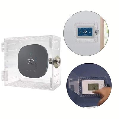 Lock Box Lock Box Thermostat Clear Acrylic Effective Tools