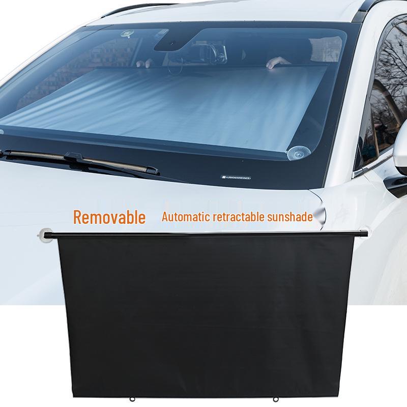 Car Sunshade Umbrella - Windshield Heat Insulation & UV Protection, Sun Shade Window Curtain for Car Interior