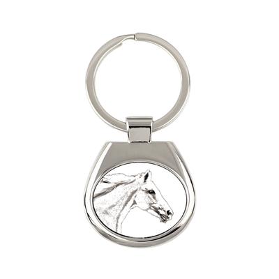 Czech Warmblood - Keychain with a Horse, Keychain with a Print, Personalized Pendant from the Brand