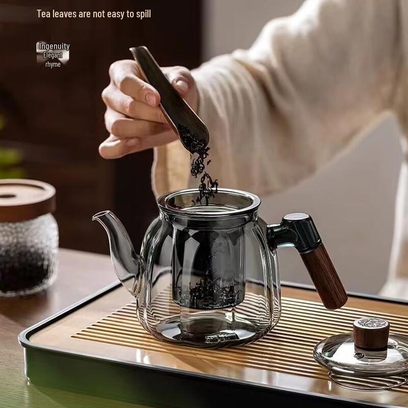 Hanyou Qiaomu Heat-Resistant Glass Teapot