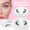Heart Girl High-end YC Series Glue-Free Newest Magnetic Eyelashes 3 Hard Magnets Lashes With Applicator Kits Easy To Wear
