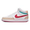 Nike Court Vision 1 Year Of The Tiger Mid-Top Sneakers Women Sneakers White Red DQ5363-161