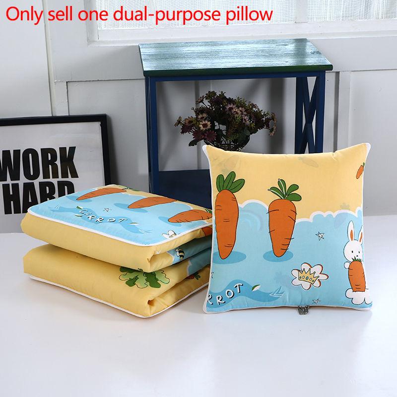 Подушка двойного назначения переменное одеяло автомобильная подушка для поясницы подушка для домашнего дивана мягкий расслабляющий артефакт 40cm 40cm 1980₽