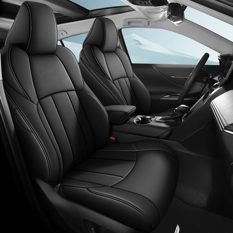 Premium Custom Fit Car Seat Covers For Toyota Venza 2026 2026 2026 Artificial Leather Full Set Automotive Interior Seat Cushion