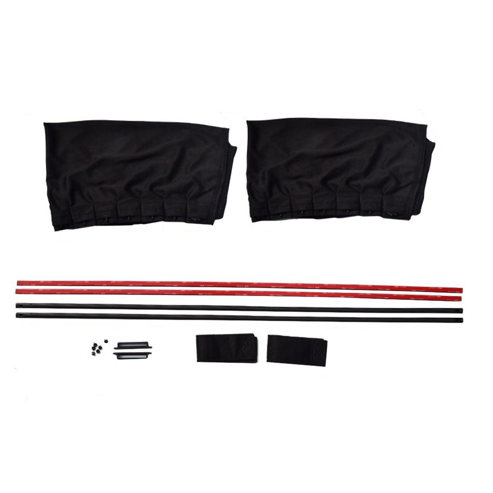 

2Pcs Vehicle Window Casement Curtains for Car Van SUV Features Anti Sunshade Visor to Shield Sunlight and Privacy China Mainland