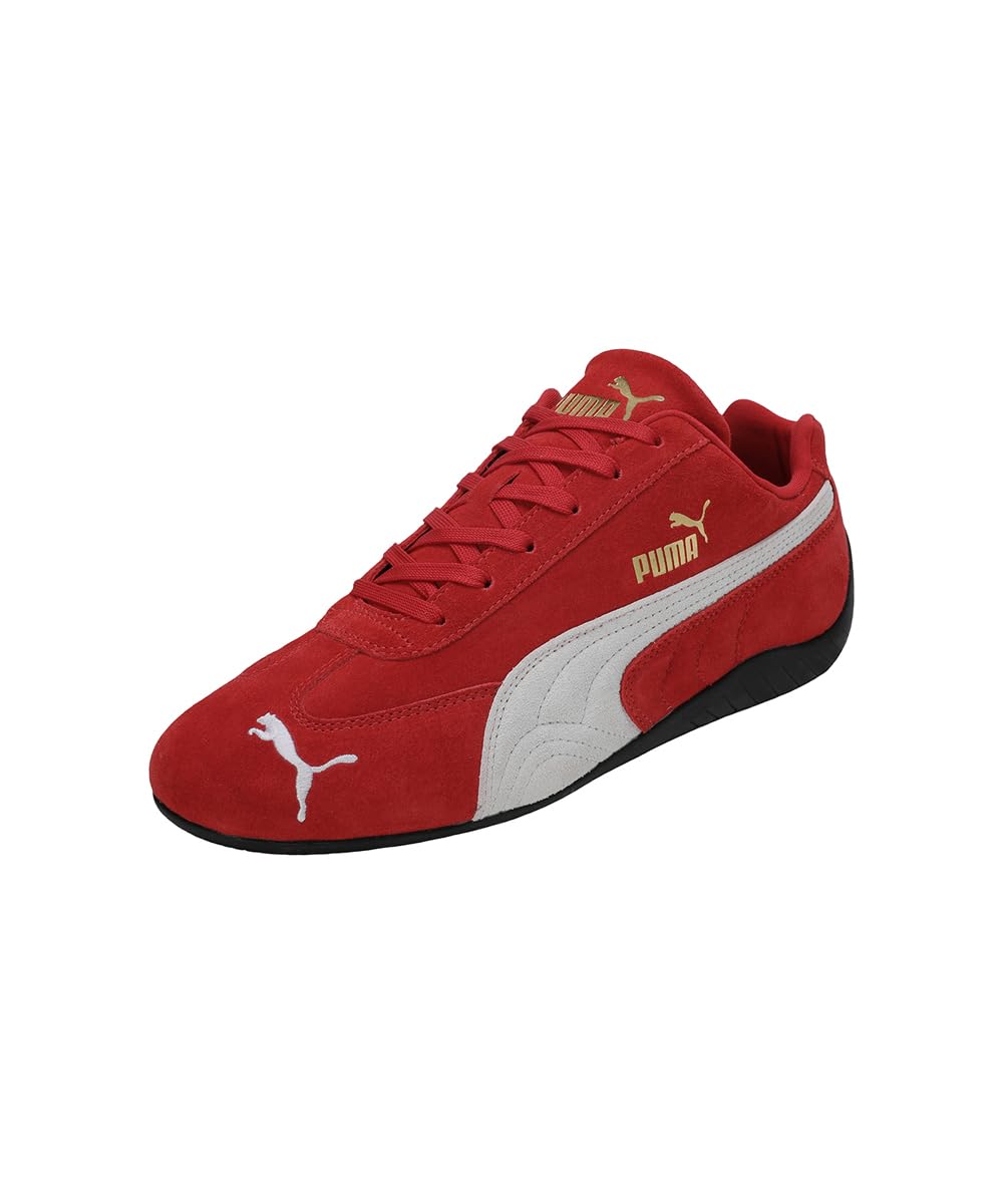 PUMA SPEEDCAT OG and Red and Size cm Sneakers, Men s Women s, 398846-02, White, 24.5