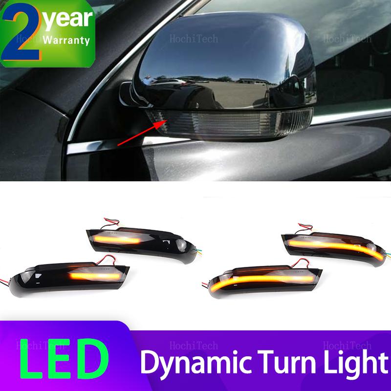 Car Side Mirror Blinker Indicator Lamp LED Dynamic Turn Signal Light For Volkswagen VW Touareg 7L pre-facelift 2002-2006