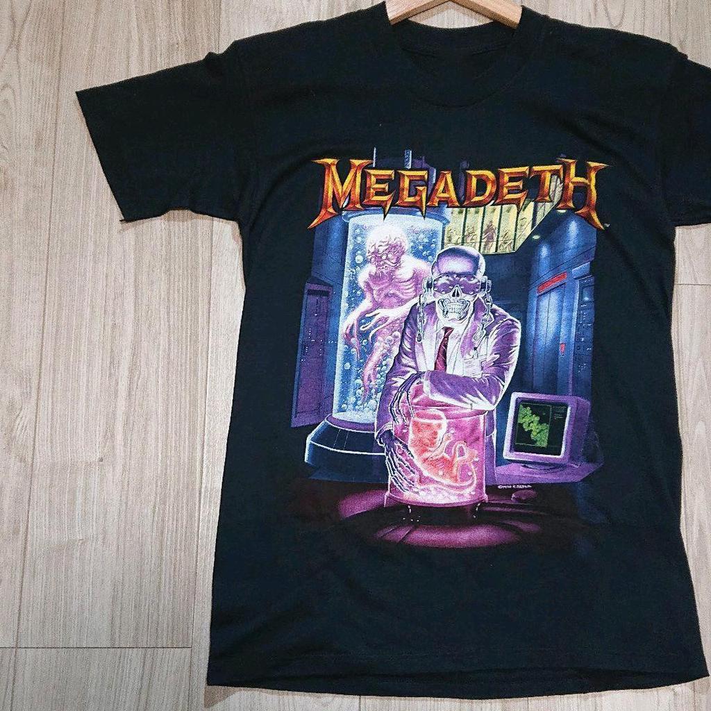 Megadeth Rust In Peach Tour Concert Adult Unisex T-Shirt Full Size SB097