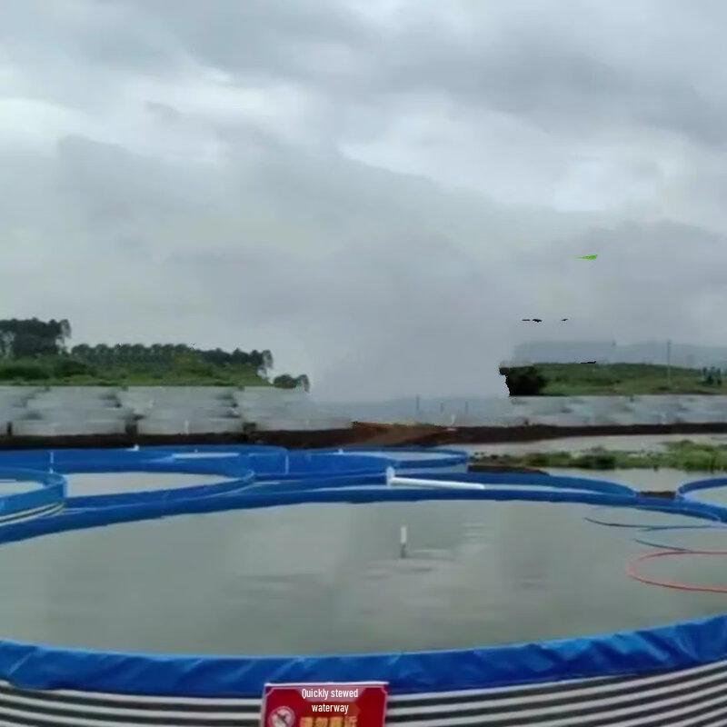 OEING Portable Heavy-Duty Canvas Fish Pond & Irrigation Tank