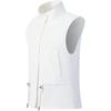 FILA Golf Series Woven Solid Color Sleeveless Vest Women vests A11W625720F-WT