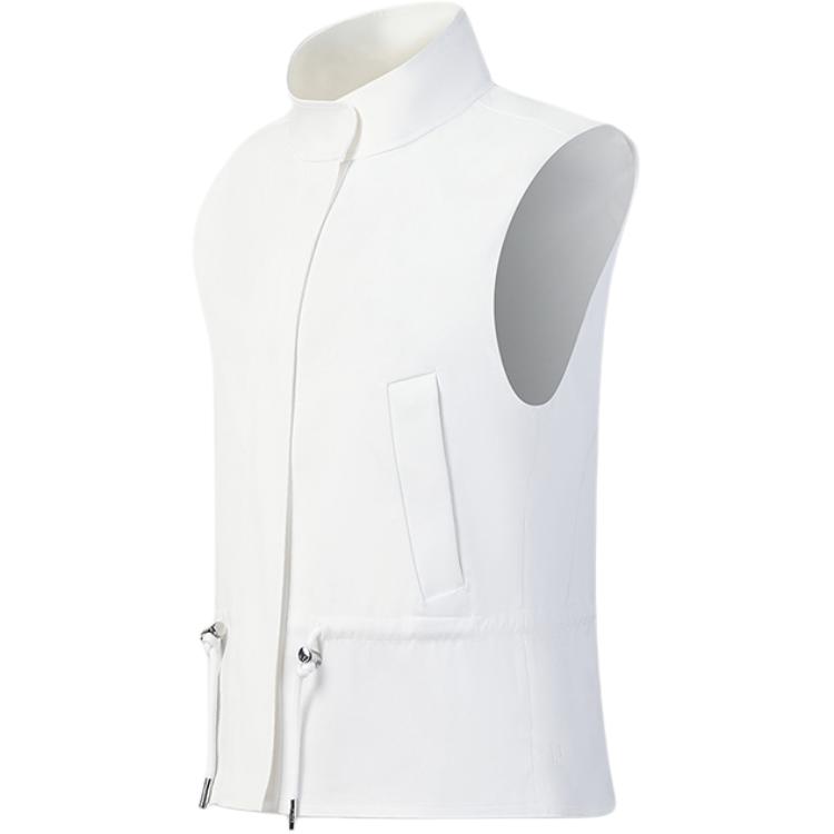 FILA Golf Series Woven Solid Color Sleeveless Vest Women vests A11W625720F-WT