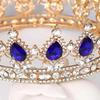 Strass Brautkronen Kuchen Dekorationen Königin Prinzessin Tiara Haar Accessoires