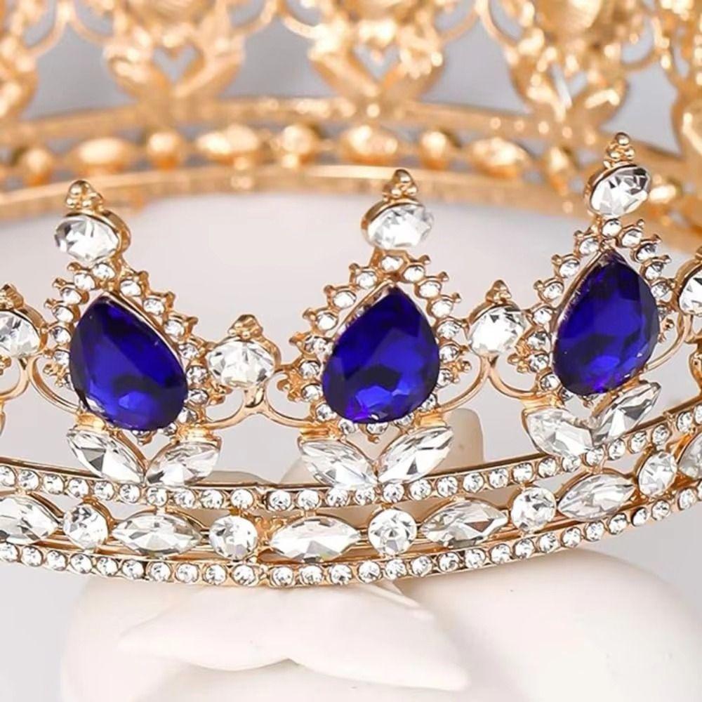 Strass Brautkronen Kuchen Dekorationen Königin Prinzessin Tiara Haar Accessoires