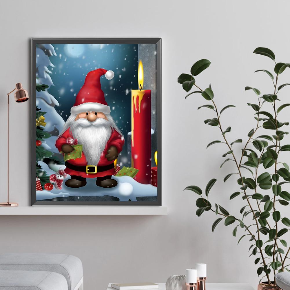 5D DIY Vollrunde Bohrer Diamantmalerei Santa Kit Heimdekoration Kunsthandwerk