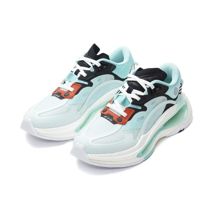 Li Ning Exceed Infinity Running Shoes Men's Low top Ice Blue AGLR073-5