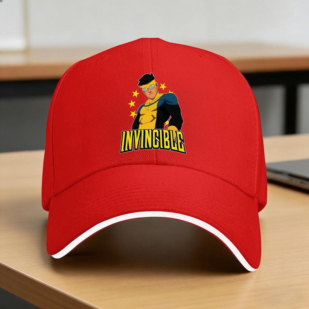 Invincibles Cartoon Art Baseball Cap Casual Unisex Trucker Hat Dropshipping Custom DIY Outdoor Sport Snapback Cap Birthday Gift