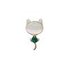 Broche Chat Mignon Artistique et Unique Broche Anti-éblouissement Fixe Vêtements et Accessoires