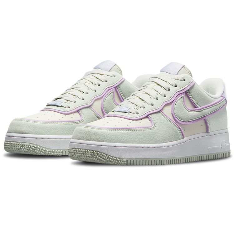 Nike Air Force 1 Low Sea Glass Unisex-Sneaker Grün Seemoos Rein-Violett DM9089-001