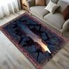 3D Carpet Illusion Carpet for Optical Deception Low Hole Carpet 3D Rip Design Carpet 3D Carpet Non-Slip Inauguration Party Gift