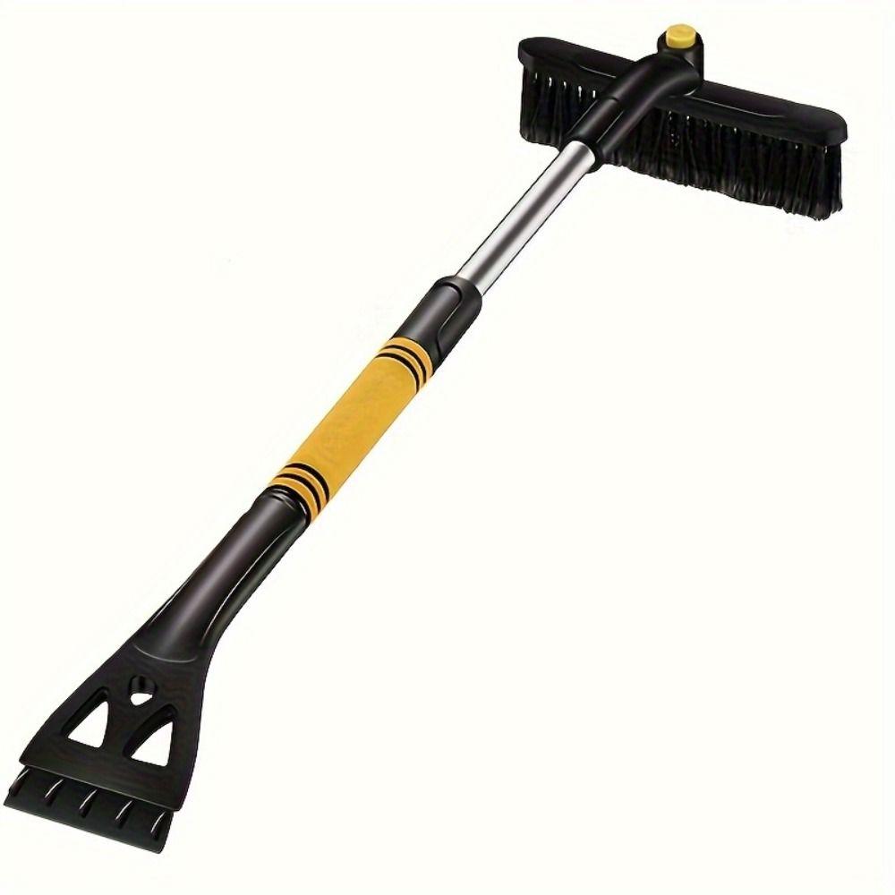Detachable Ice Scraper Extendable Pole Snow Removal Tool Car Snow Brush  Winter Season